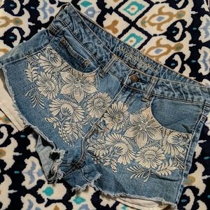 Denim short